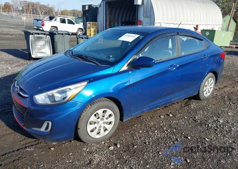 2016 Hyundai Accent Se from USA, damaged, VIN KMHCT4AE2GU953653